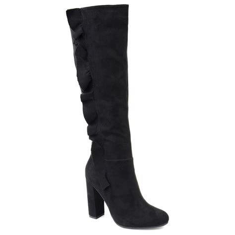 Suede Heels Boots High Heel Boots Heeled Boots Women S Boots Extra Wide Calf Boots Wide Fit