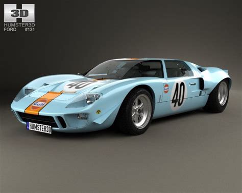 Gt40 3d Model