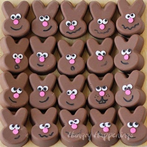 Reeses Fudge Easter Bunnies Hungry Happenings