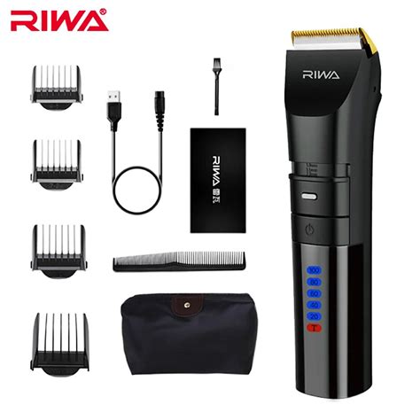 Riwa Cortadora De Pelo Profesional Para Hombres Y Adultos Conjunto De