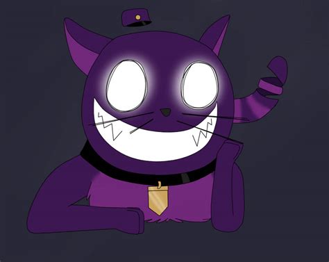 Purple Cat By 13th6 On Deviantart