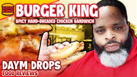 New Spicy Burger King Hand Breaded Chicken Sandwich Youtube