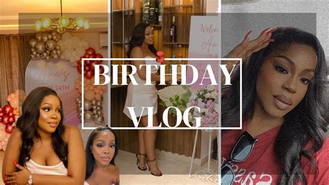 BIRTHDAY VLOG Grwm Hair Makeup Birthday Prep YouTube