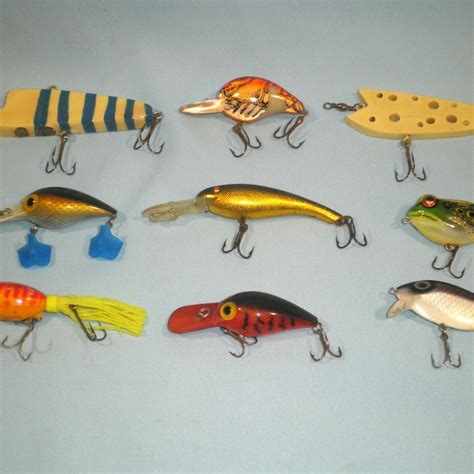 Old Fishing Lures - Etsy