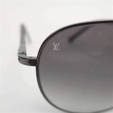 Louis Vuitton Damier Graphite Gunmetal Conspiration Pilote Sunglasses Bagaholic