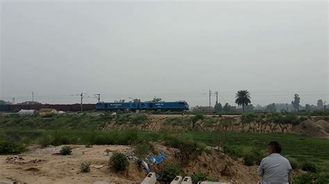 Alstom S Saharanpur Shed Wag With Boxn Rake Youtube