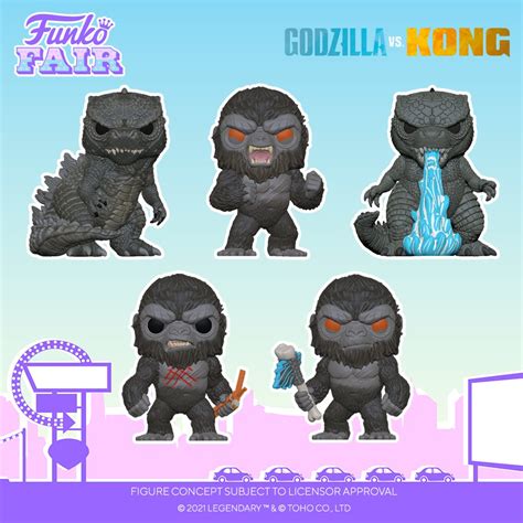 GODZILLA VS. KONG Funko Toys Are Coming For Your City - Nerdist