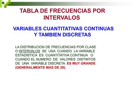 Pre Estatadistica Tabla De Frecuencias Ppt Descarga Gratuita