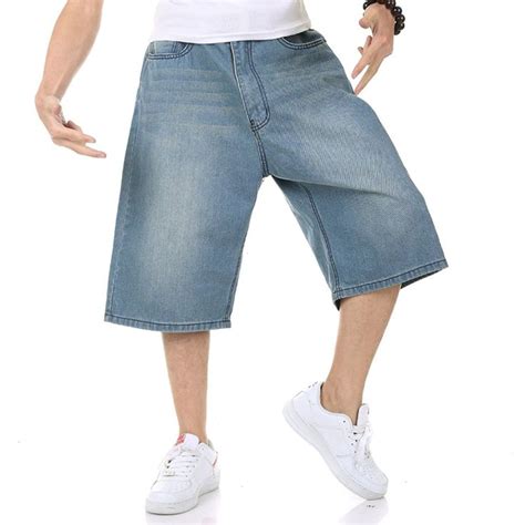 Men S Clothing Shorts Men S Shorts Jeans Hip Hop Denim Shorts Relaxed