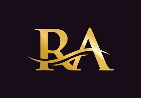 Ra Linked Logo For Business And Company Identity Creative Letter Ra