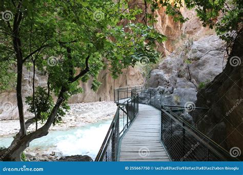 Saklikent Gorge In Fethiye Turkey Stock Photo Image Of Seydikemer