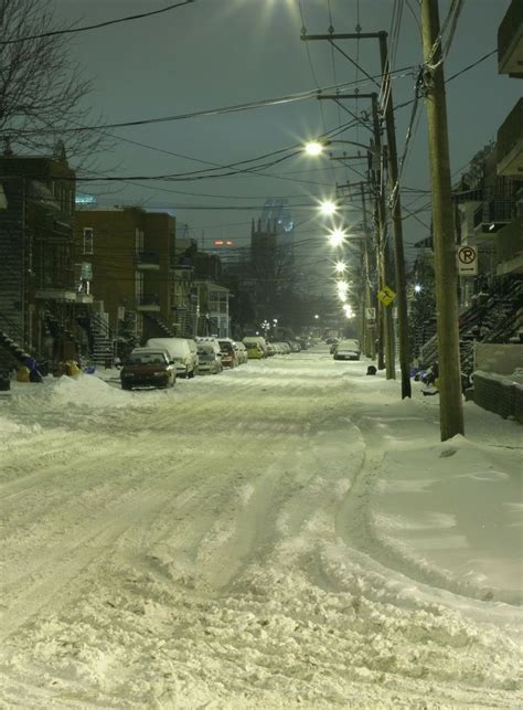 Montreal Winter Scenery