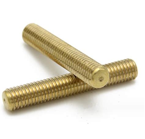 Full Thread Brass 12 34 58 716 Silicon Bronze Threaded Rod China