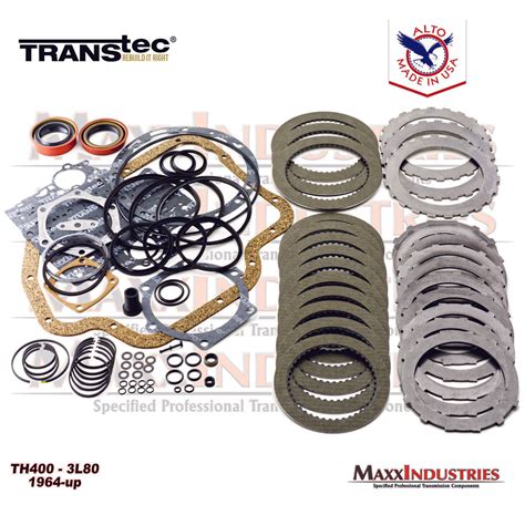 Th400 1964 98 Turbo 400 Transmission Master Rebuild Kit Alto High Ener — Maxxindustries