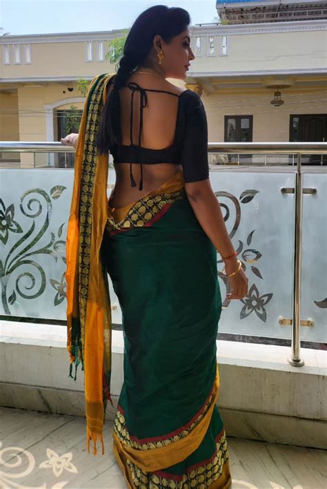 Reshma Pasupuleti Latest Stills In Saree South Indian Actress