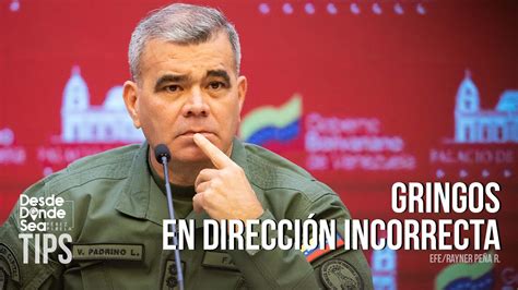 infeliz provocación Padrino López a EEUU por ejercicios militares en