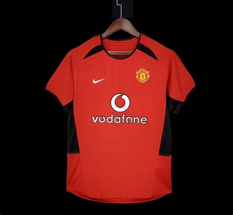 Camisa Retr Manchester United Fut Retro