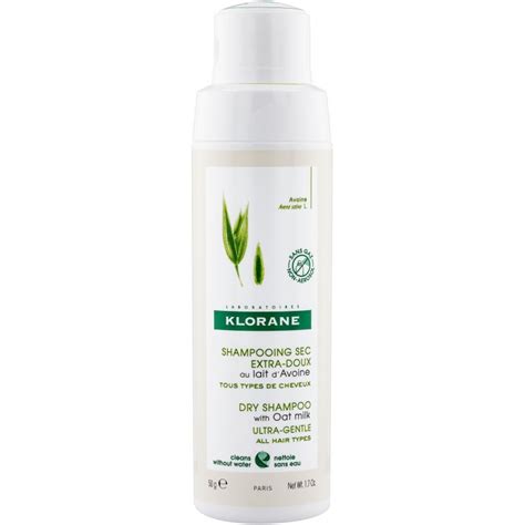 Klorane Avoine Shampoing Sec En Poudre Extra Doux Au Lait DAvoine Sans