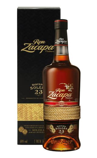 Ром Zacapa Solera Gran Reserva 23 years цена 0,7 л в коробке 8190 руб ...