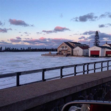 Beautiful #copperharbormi #copperharbor #sunset | Brockway Inn