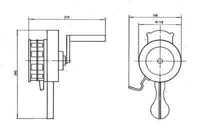 LK-100 сирена механическая ручная (СО-100). Описание. Цена. Заказ. | TD ...