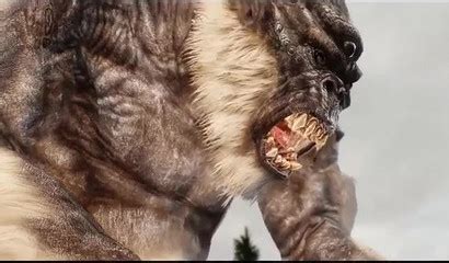 Huge Roaring Creature Gets Ready To Fuck Something