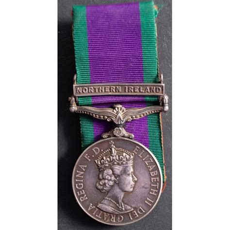 An Elizabeth Ii General Service Medal With Northern Ireland Clasp To