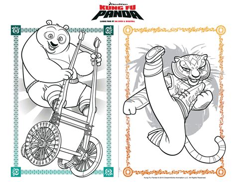 Kung Fu Panda: Coloring Pages & Books - 100% FREE and printable!