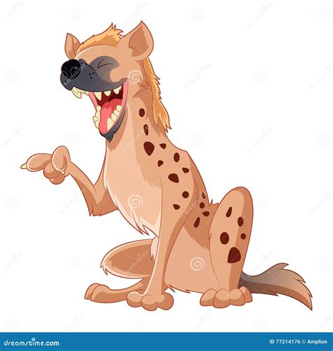 Cute Hyena Cartoon | CartoonDealer.com #45673811