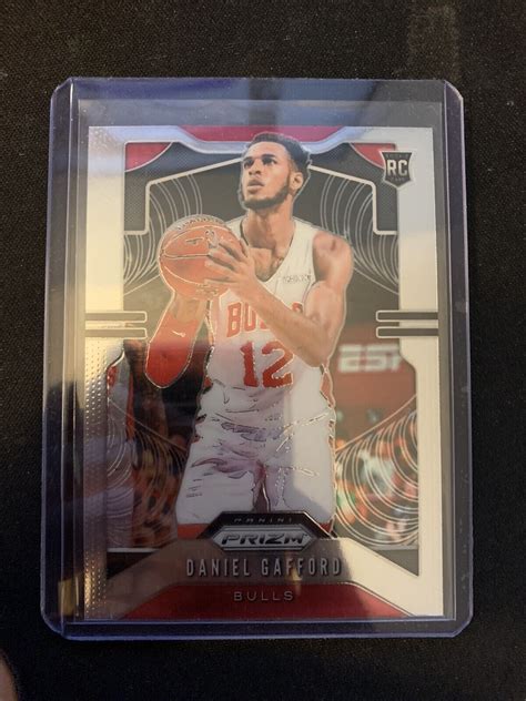 2019 20 PRIZM BASKETBALL DANIEL GAFFORD 294 WIZARDS BULLS ROOKIE MINT