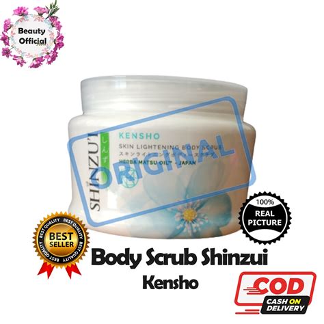 Jual SHINZUI BODY SCRUB KENSHO SINZUI SKIN LIGHTENING 200g Herba Matsu