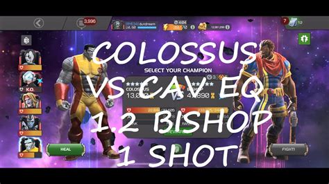 How To Beat Bishop Easily Cavalier Eq Mcoc Marvel Contest Of Champions Youtube