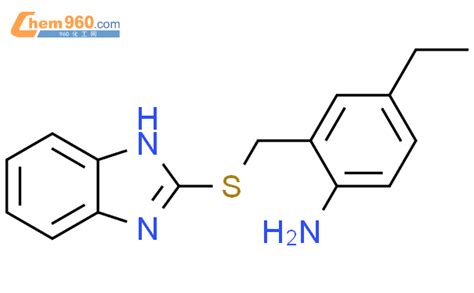 Benzenamine H Benzimidazol Ylthio Methyl Ethyl