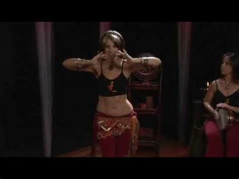 Belly Dancing Reverse Undulations Traveling To Left Foot With Press