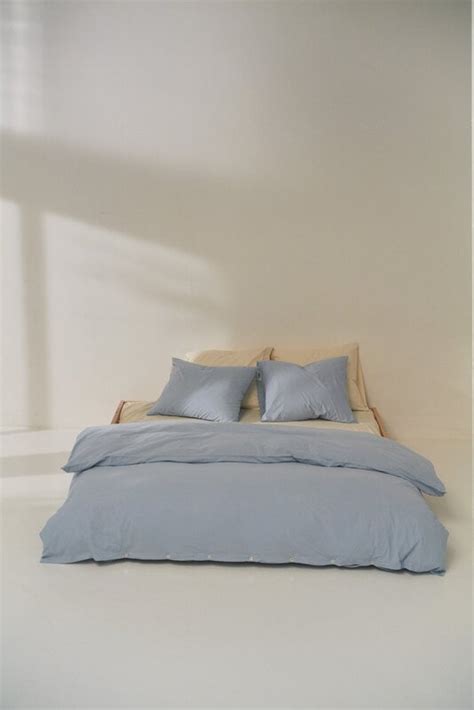 Tekla Pillow Sham X Cm Morning Blue Finnish Design Shop Uk