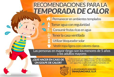 Recomendaciones Por Temporada De Calor El Cuarto Poder