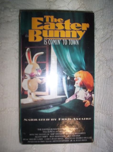 Amazon The Easter Bunny Is Comin To Town Vhs Fred Astaire