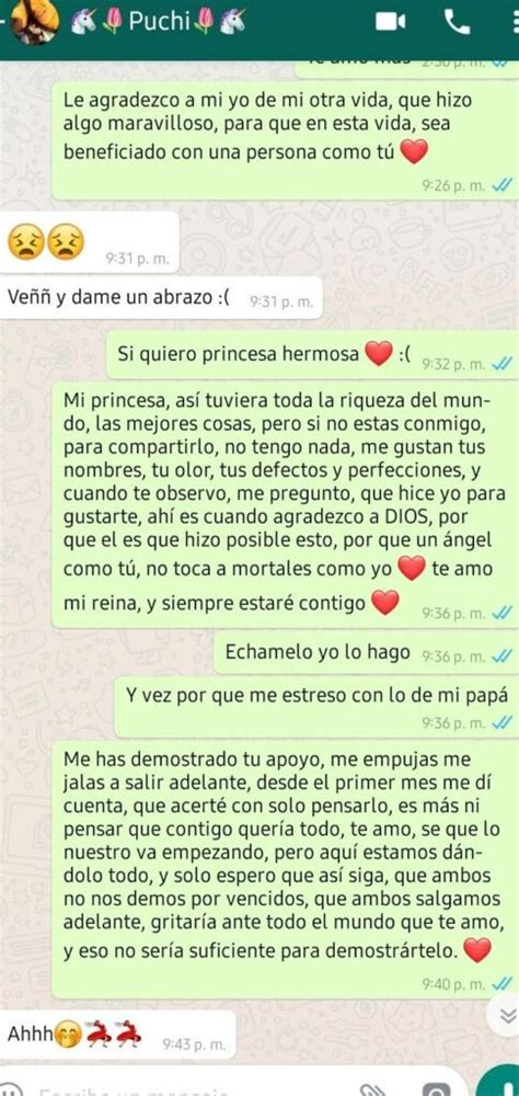 Mensajes para alegrar el día a mi novia