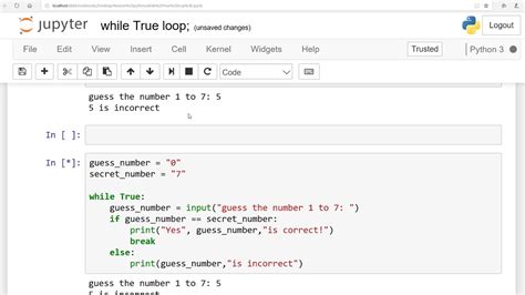 Python Module 4 Lesson 3 While True Loop English Saima Academy Youtube