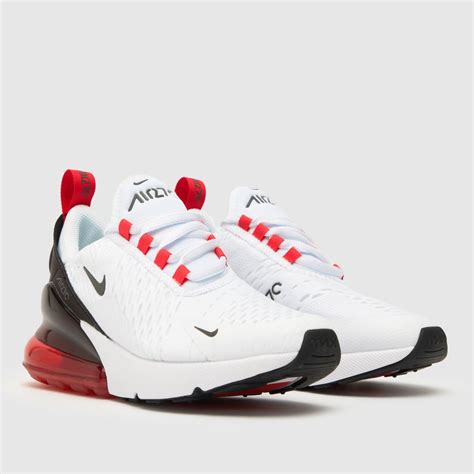 Kinder Weiß rot Nike Air Max 270 Sneaker Jugendliche schuh