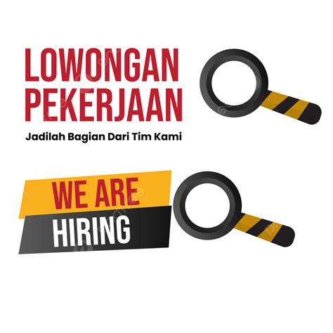 Gambar Loker Yang Kami Sewa Vektor Kami Sedang Merekrut Loker Loker