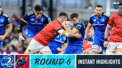 Leinster v Munster | Instant Highlights | Round 6 | URC 2022/23 - YouTube