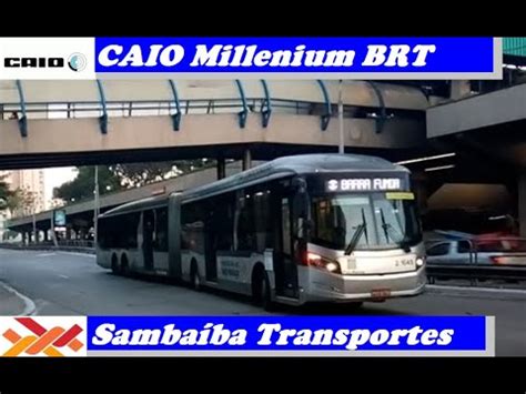 Caio Millenium Brt Super Articulado Da Samba Ba Mercedes O Uda