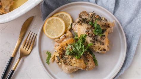 Italian Baked Chicken Thighs Recipe