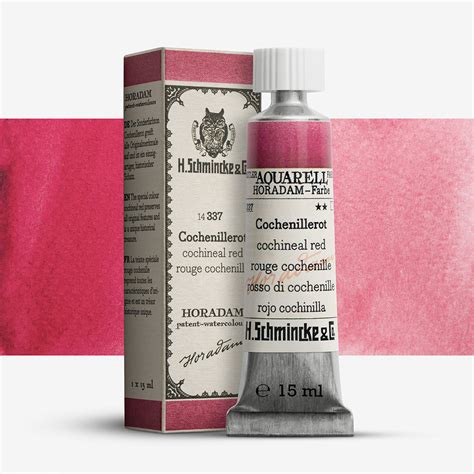 Horadam Artist S Watercolour Cochineal Red Ml Universal Art Supplies