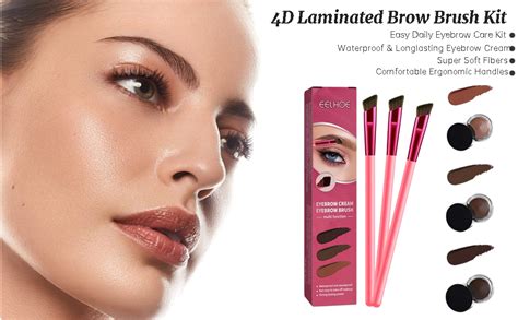 D Laminated Brow Starter Kit Eyebrow Brush Eyebrow Pen Home Eyebrow