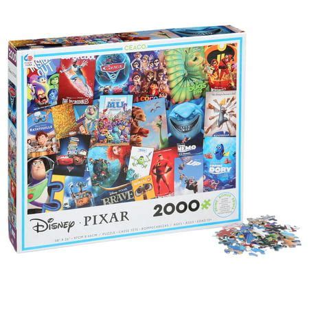 This Piece Disney Pixar Movie Posters Jigsaw Puzzle Features A