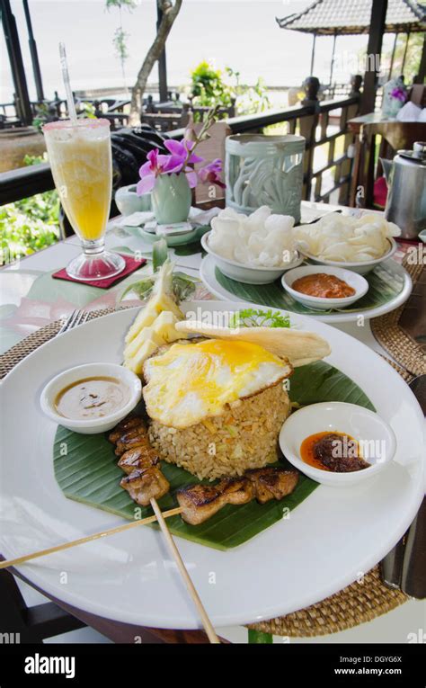 Nasi Goreng Indonesian Fried Rice Indonesian Cuisine At A Restaurant