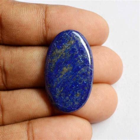 Cts Natural Lapis Lazuli Gemstone Lapis Cabochon Oval Shape