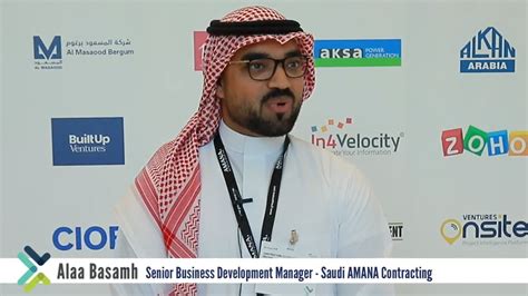 Saudi Amana Contracting Interview At Construction Technology Festival